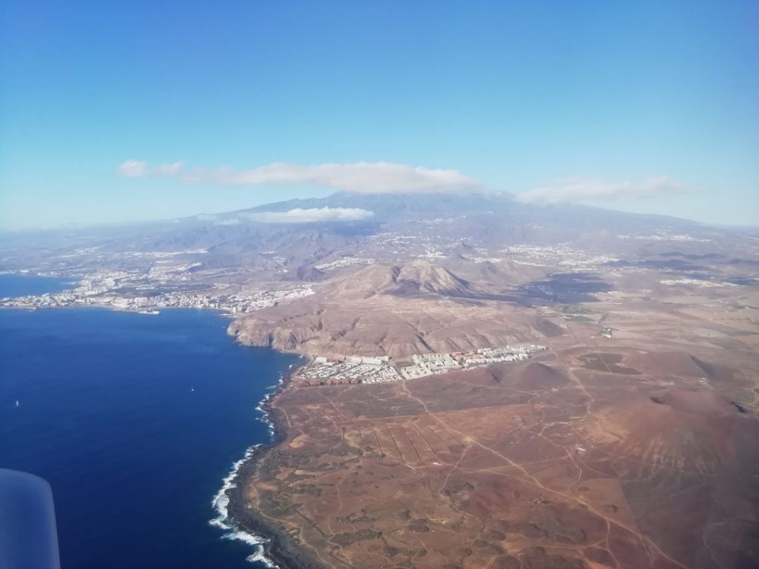 Tenerife from the air